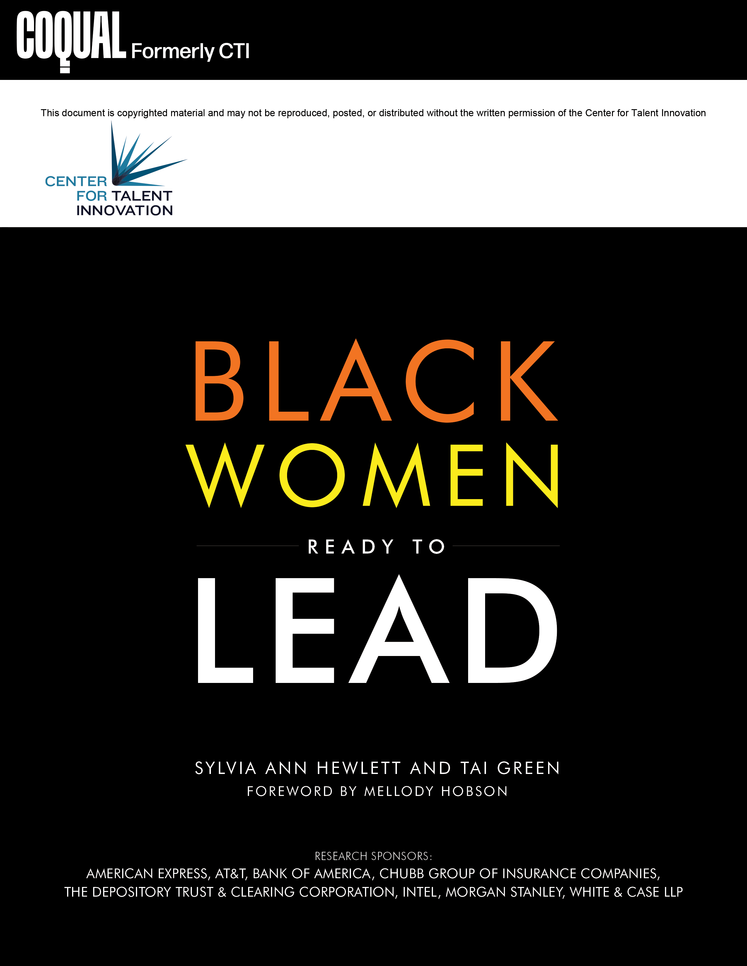 Cover of Black Women Ready to Lead 