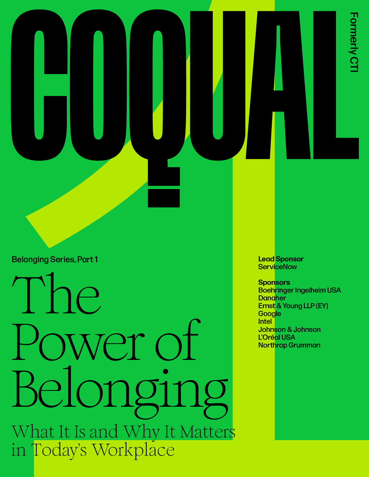 Cover of The Power of Belonging: What It Is and Why It Matters in Today's Workplace