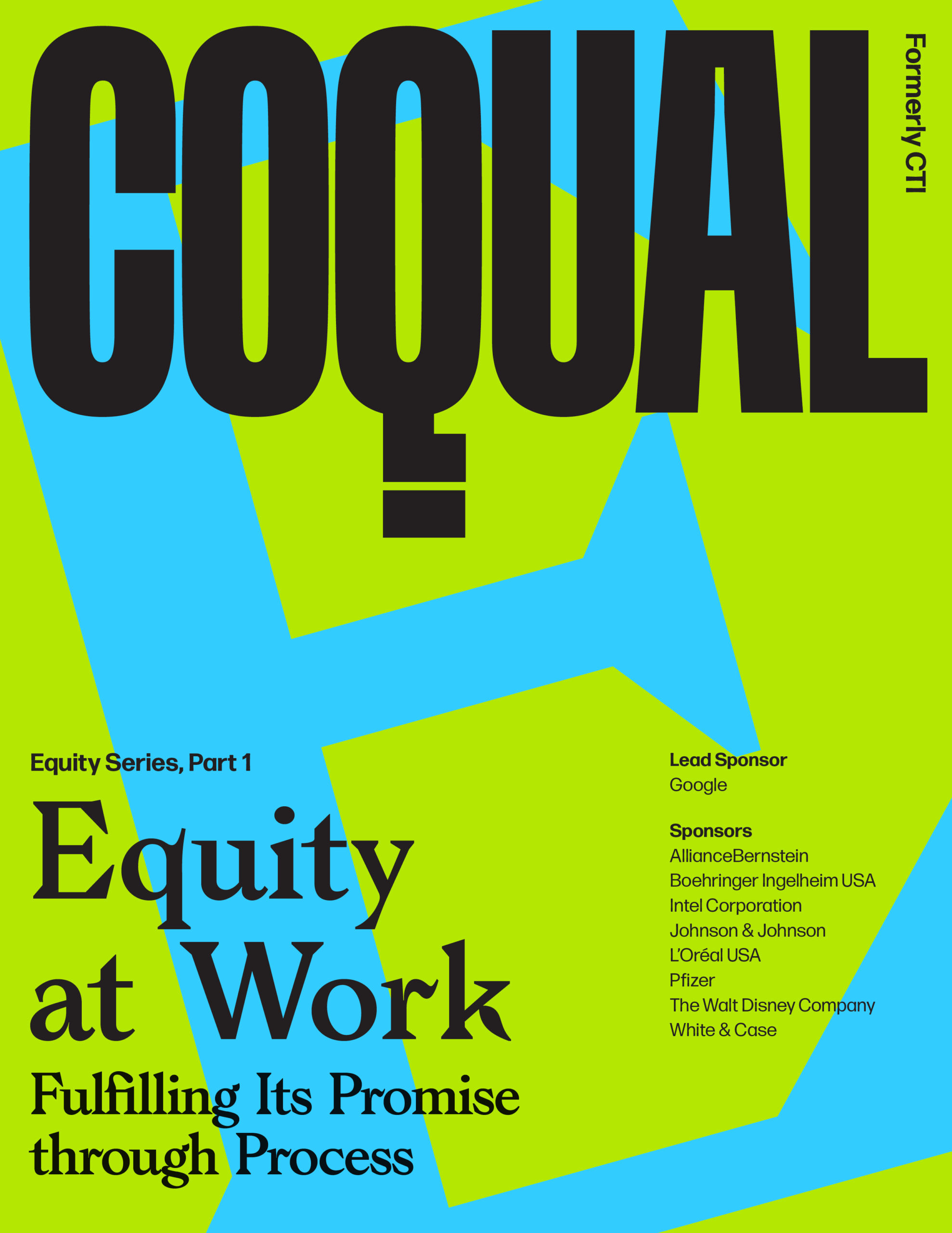 Cover of Equity at Work: Fulfilling Its Promise through Process